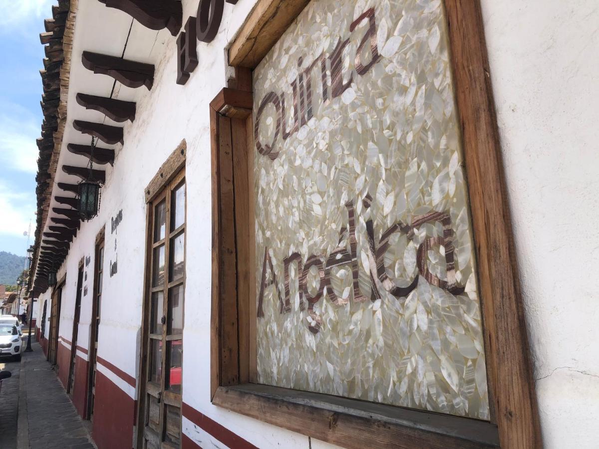 Hotel Quinta Angelica Mazamitla Bagian luar foto